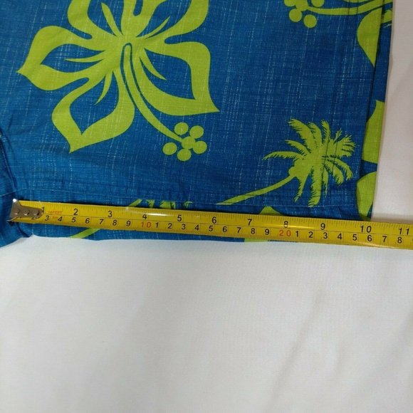 FireFly Size XL Extra Large Blue Green Floral Board Shorts - Picture 11 of 11